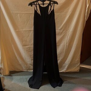 BCBG Black Strappy Wedding Dress